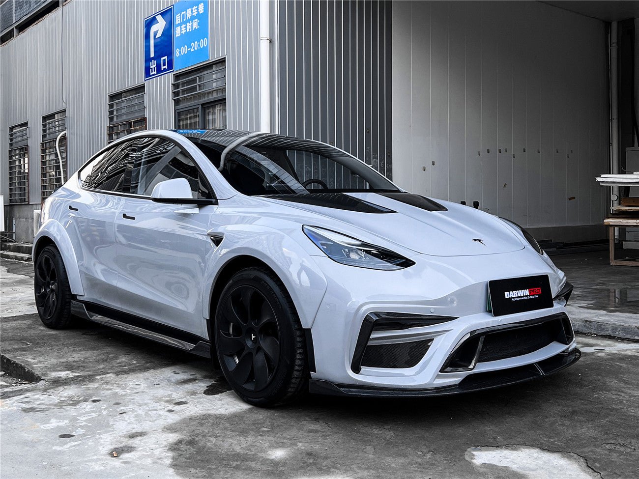 2020 - 2023 Tesla Model Y IMP Performance Carbon Fiber Front Bumper