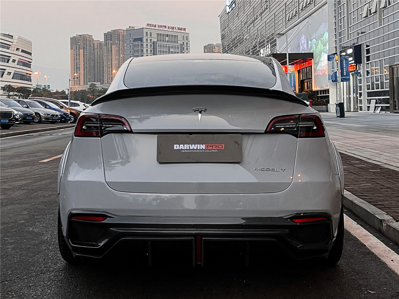 2020 - 2023 Tesla Model Y IMP Performance Carbon Fiber Trunk Spoiler