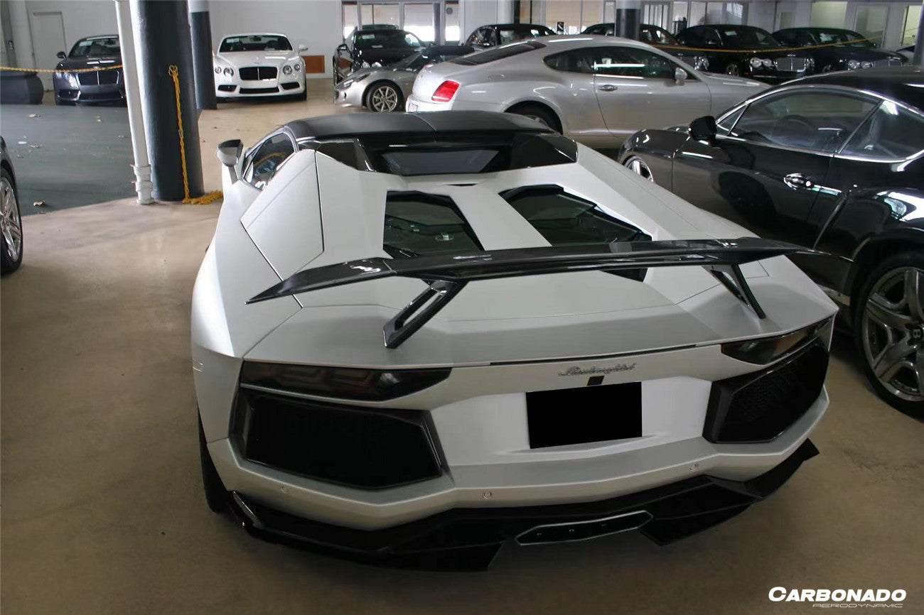2011 - 2022 Lamborghini Aventador LP700 LP750 LP740 LP720 LP780 Coupe & Roadster VTC Style Trunk Spoiler