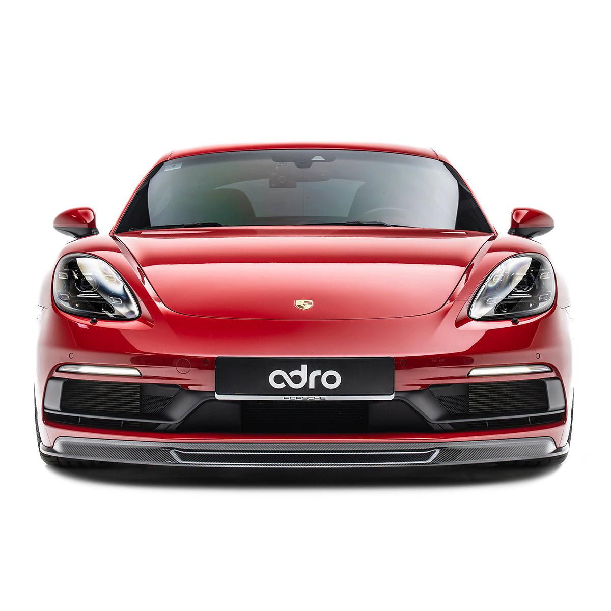 Porsche 718 Boxster Cayman Prepreg Front Lip 2017 - 2020