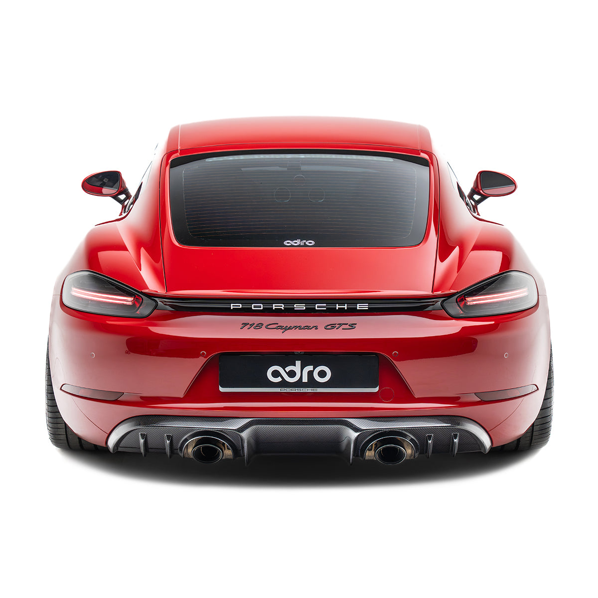 Porsche 718 Boxster Cayman Spyder Prepreg Carbon Fiber Rear Diffuser 2017 - 2020