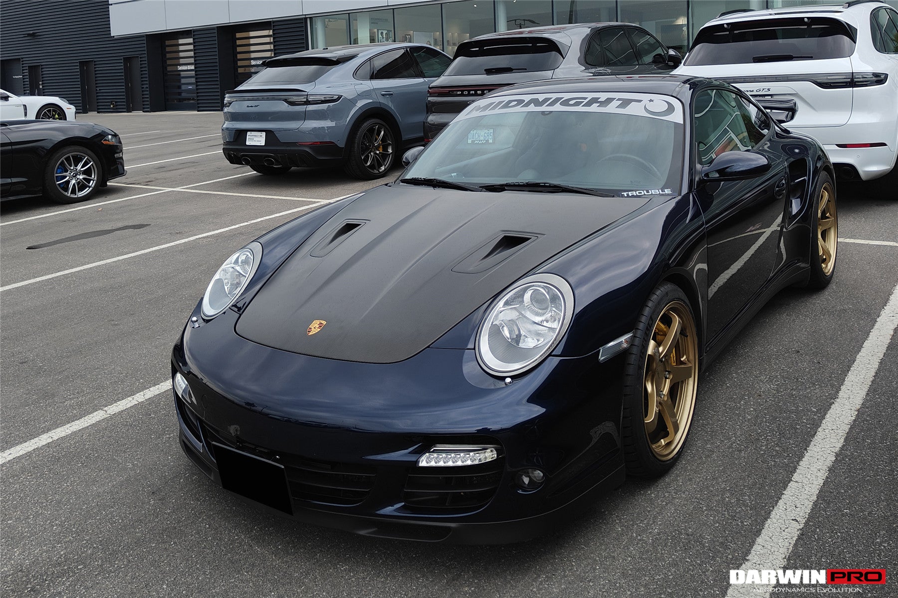 2005 - 2012 Porsche 911 997 Carrera & S & 4S & Turbo & 06-12 Cayman 987 GT2RS Style Hood