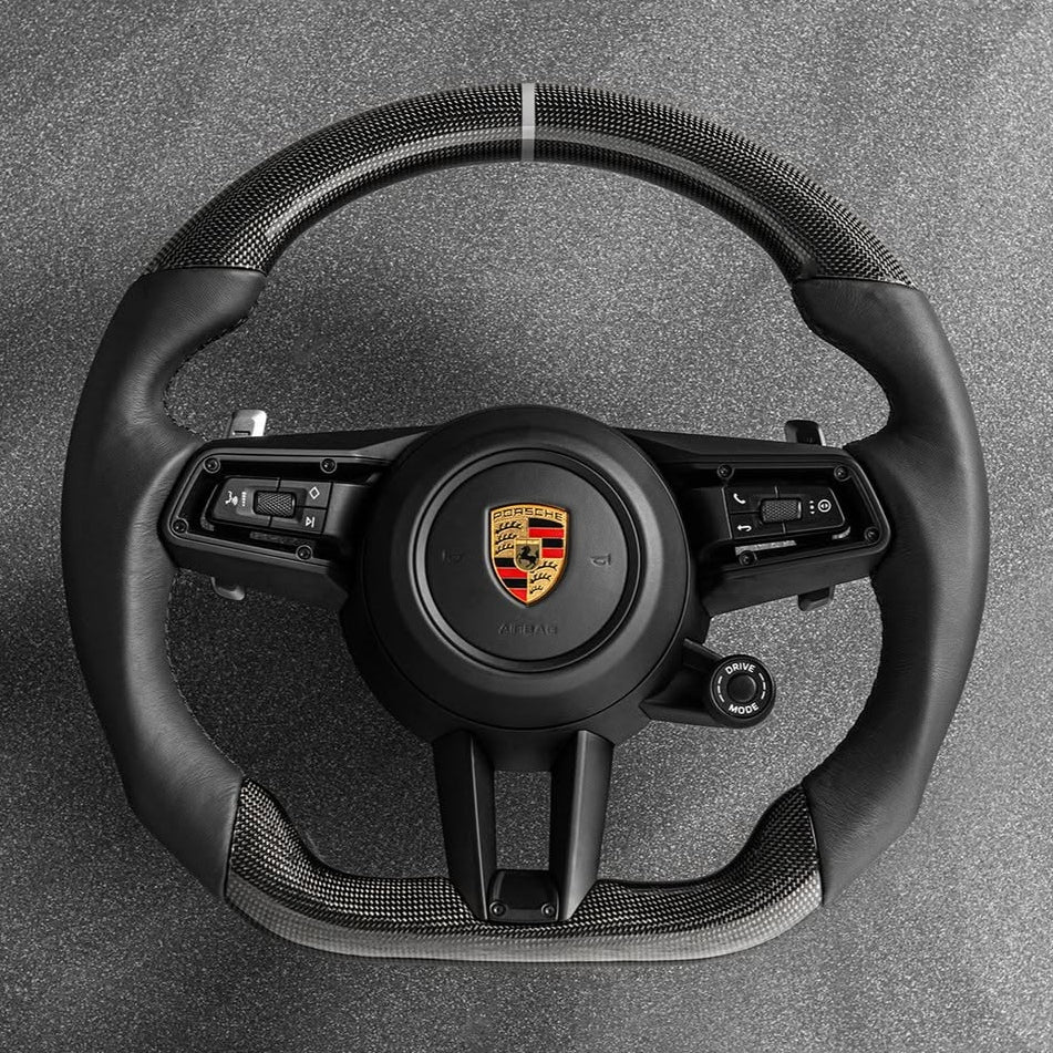 Porsche 911 991 992 Custom Carbon Fiber Steering Wheel 2011-Up