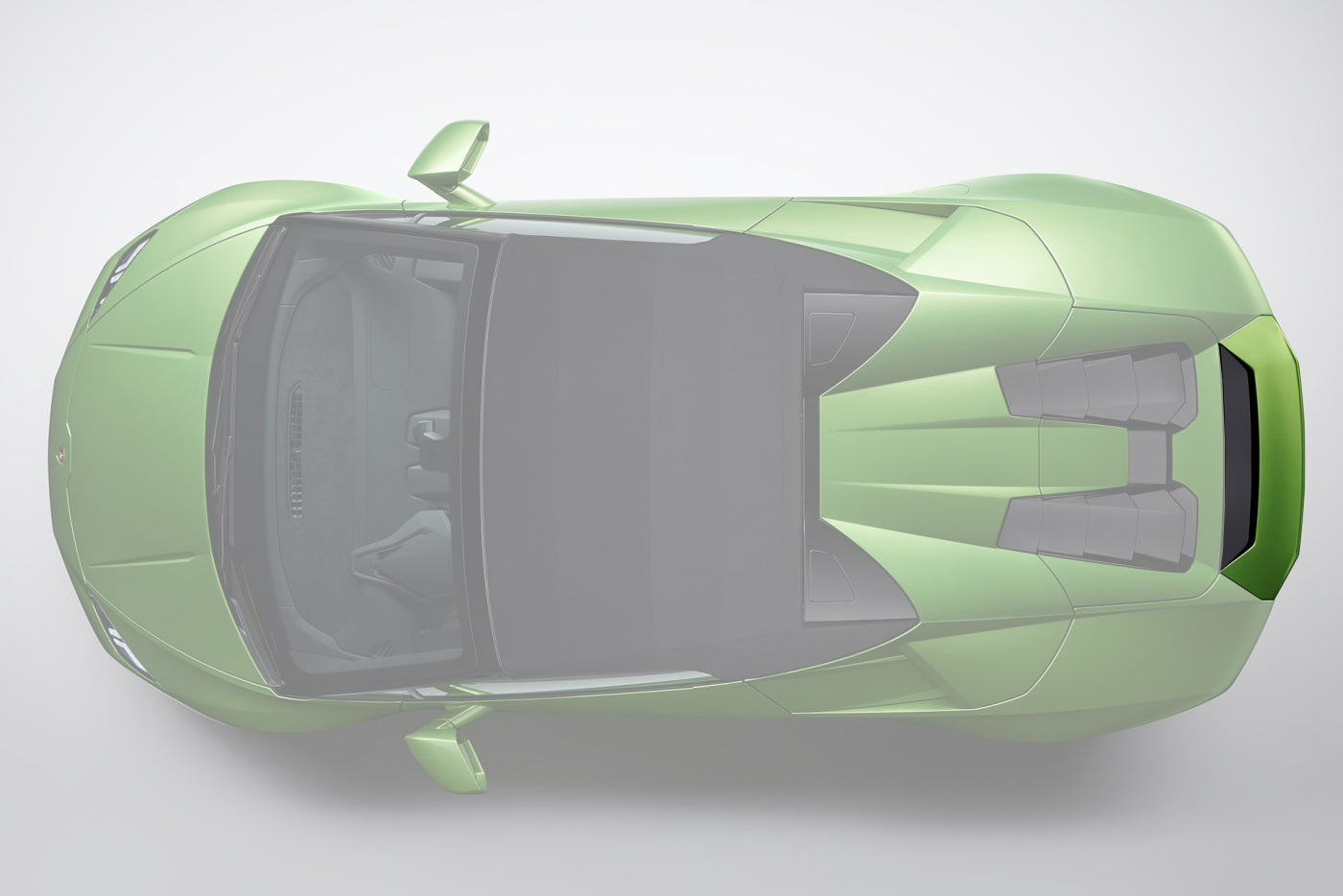 2015 - 2025 Lamborghini Huracan LP610 & LP580 & EVO & Tecnica Carbon Fiber Wing Base