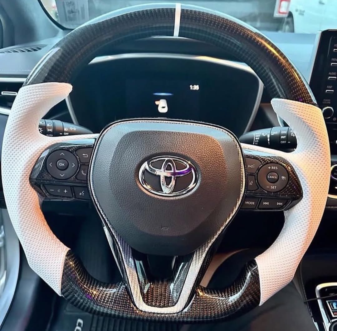 Toyota RAV4 XA50 Custom Carbon Fiber Steering Wheel 2019-2025