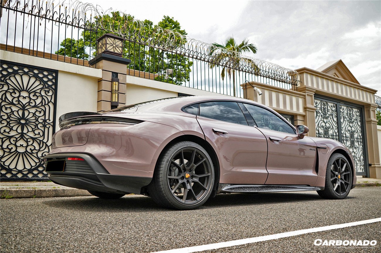 2019 - 2024 Porsche Taycan & 4 & 4S & GTS & TURBO OD Style Trunk Spoiler