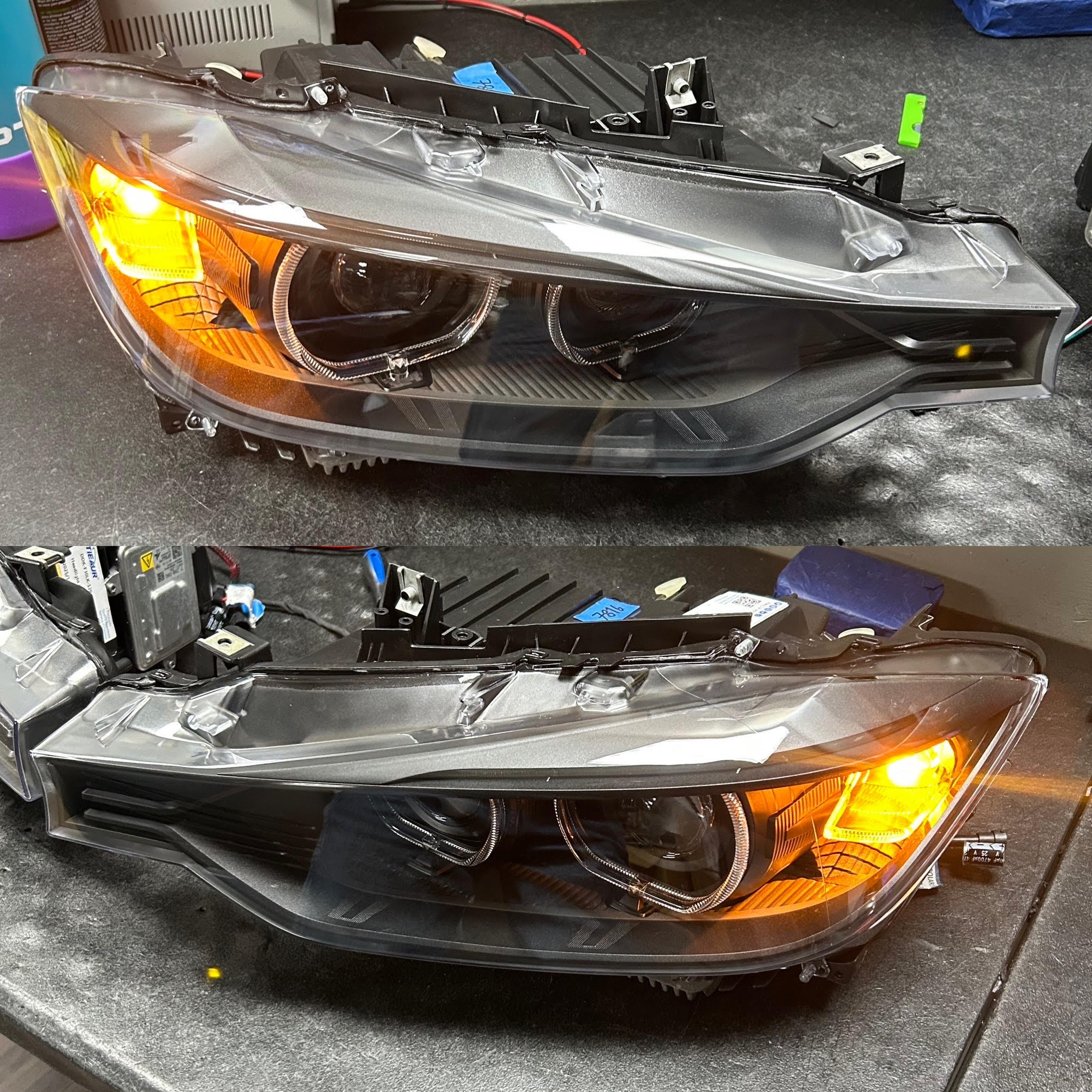 BMW F30/F31 3 Series Pre-LCI Headlight Lens Replacement Service (2012-2015)