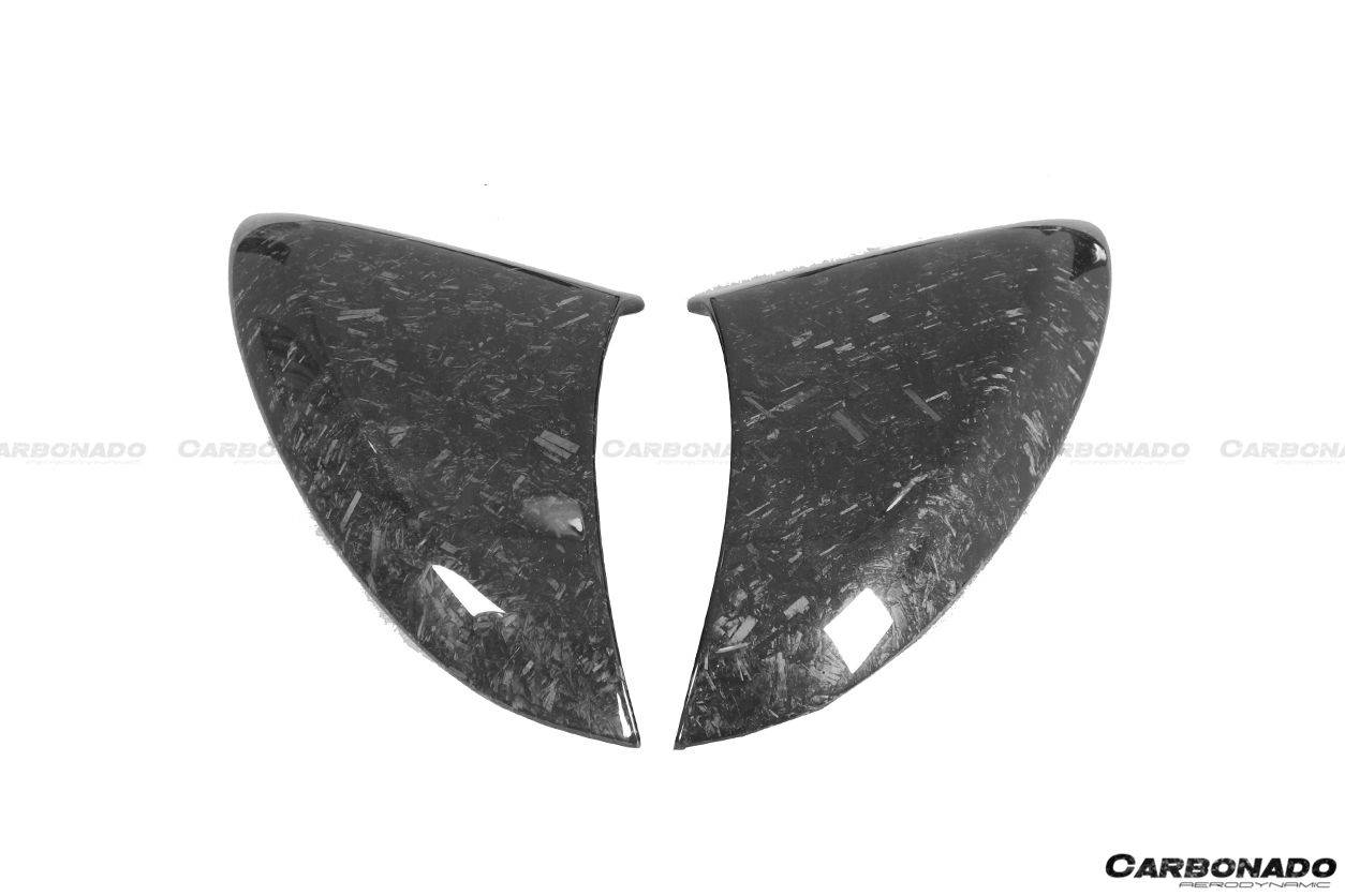 McLaren 600LT P13 OEM Style Carbon Fiber Quarter Panel Side Scoops 2018-2021