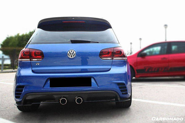 Volkswagen Golf 6 MK6 R20 GTI RZ Style Rear Bumper Mid Exhaust 2010-20 ...