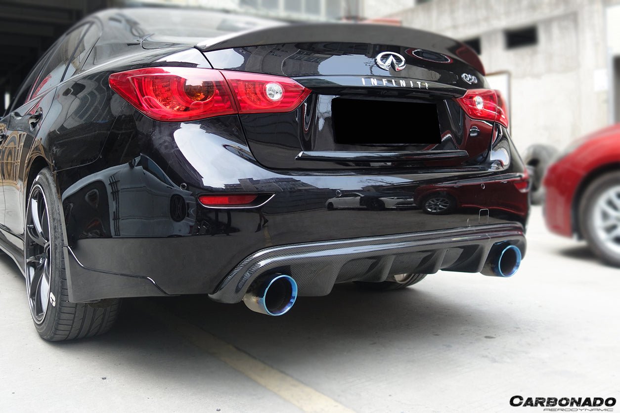 2014 - 2017 Infiniti Q50 Sedan VE Style Rear Lip