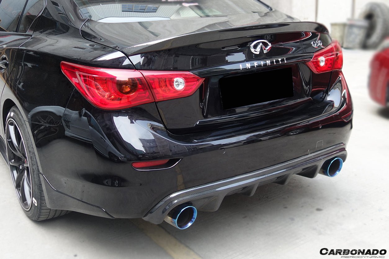 2014 - 2017 Infiniti Q50 Sedan VE Style Rear Lip