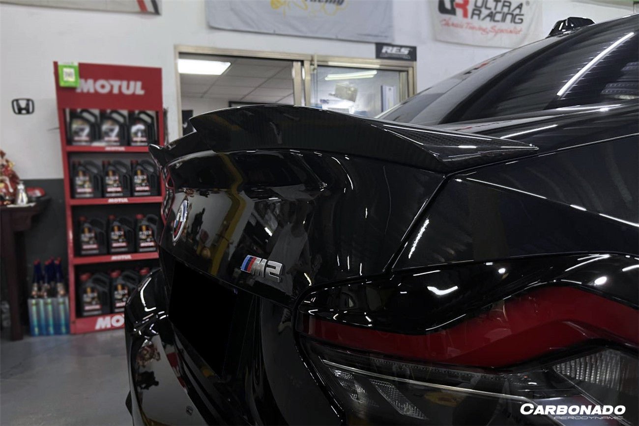2021-2024 BMW M2 G87 OD-A Style Dry Carbon Fiber Trunk Spoiler