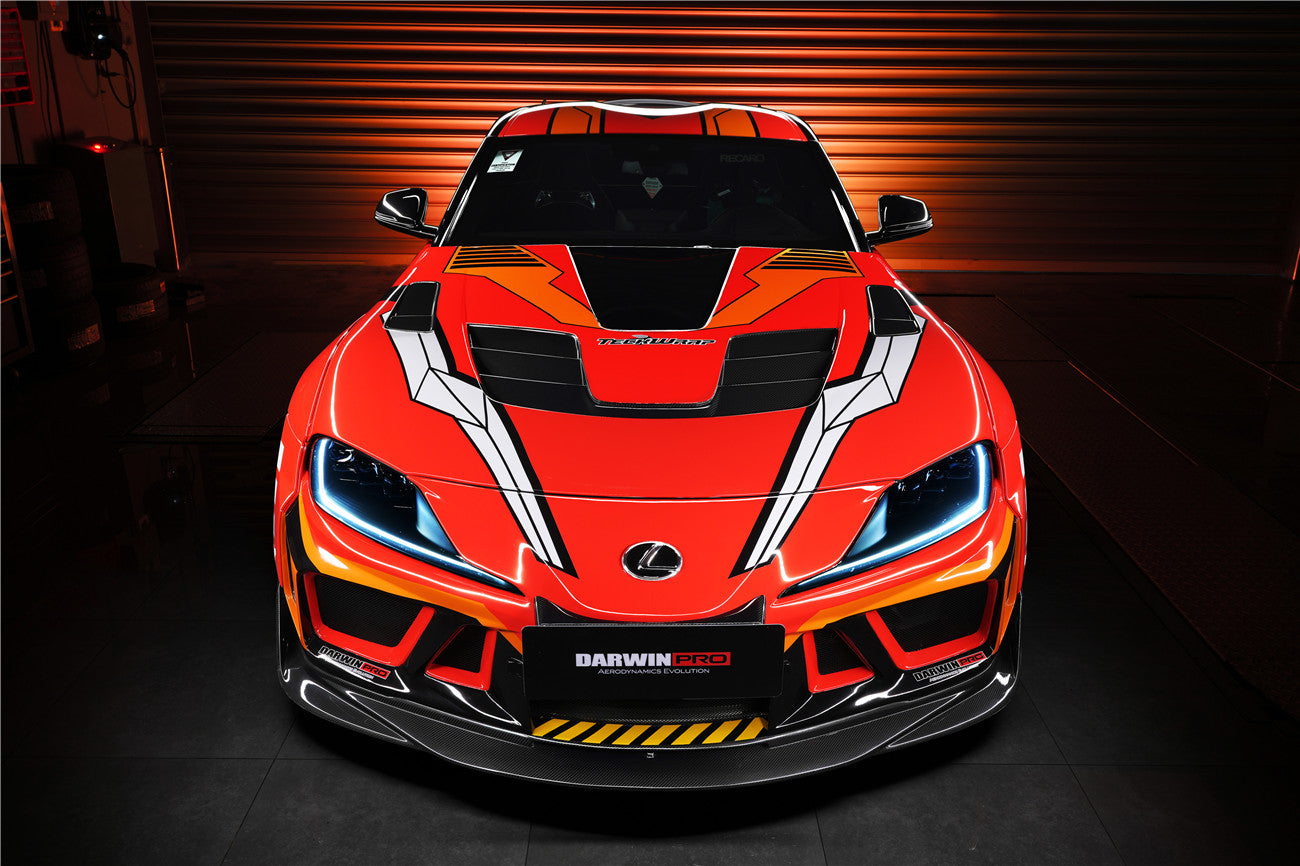 2019 - 2025 Toyota GR Supra (J29 & DB) A90 A91 BKSSII Style Part Carbon Fiber Full Wide Body Kit