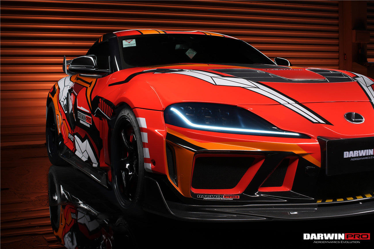2019 - 2025 Toyota GR Supra (J29 & DB) A90 A91 BKSSII Style Part Carbon Fiber Full Wide Body Kit