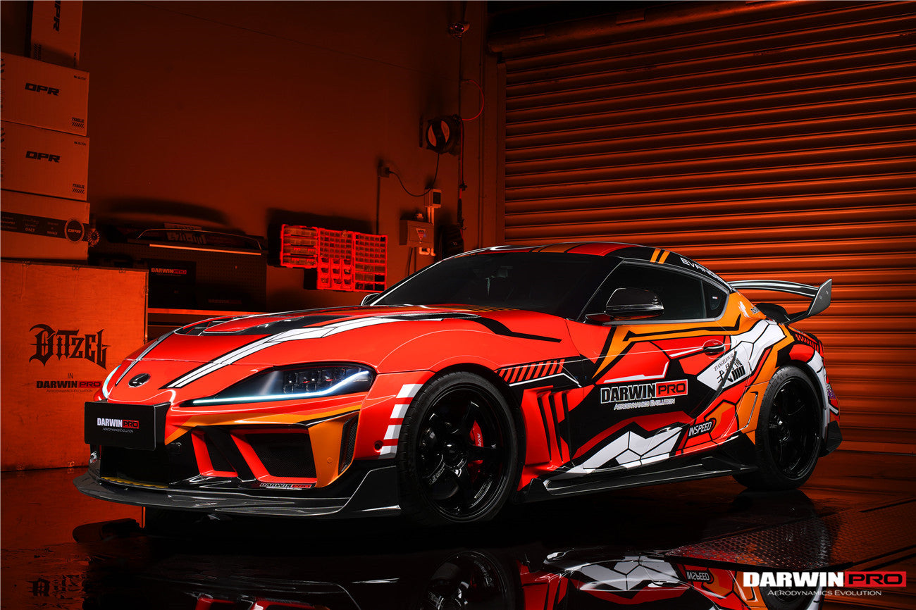 2019 - 2025 Toyota GR Supra (J29 & DB) A90 A91 BKSSII Style Part Carbon Fiber Full Wide Body Kit