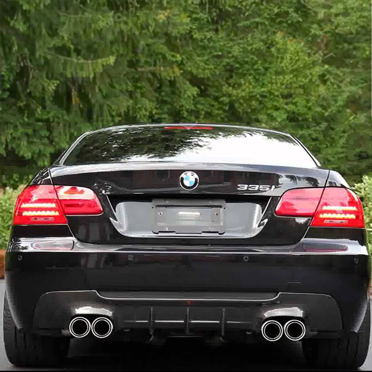 2007-2013 BMW E92/E93 3 Series M-Tech Carbon Fiber Rear Diffuser
