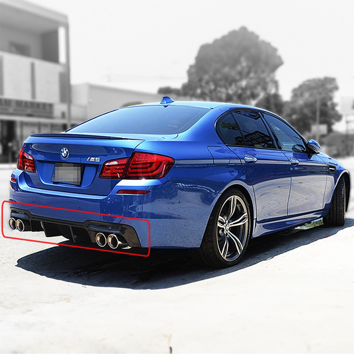 F10 5 Series BMW Diffuser Carbon Fiber 2011-2016 – Bayoptiks