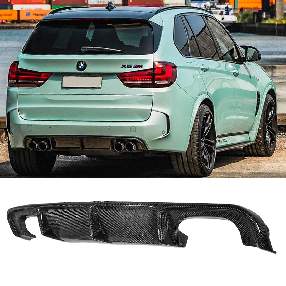 X5M F85 BMW Diffuser Carbon Fiber 2015-2019