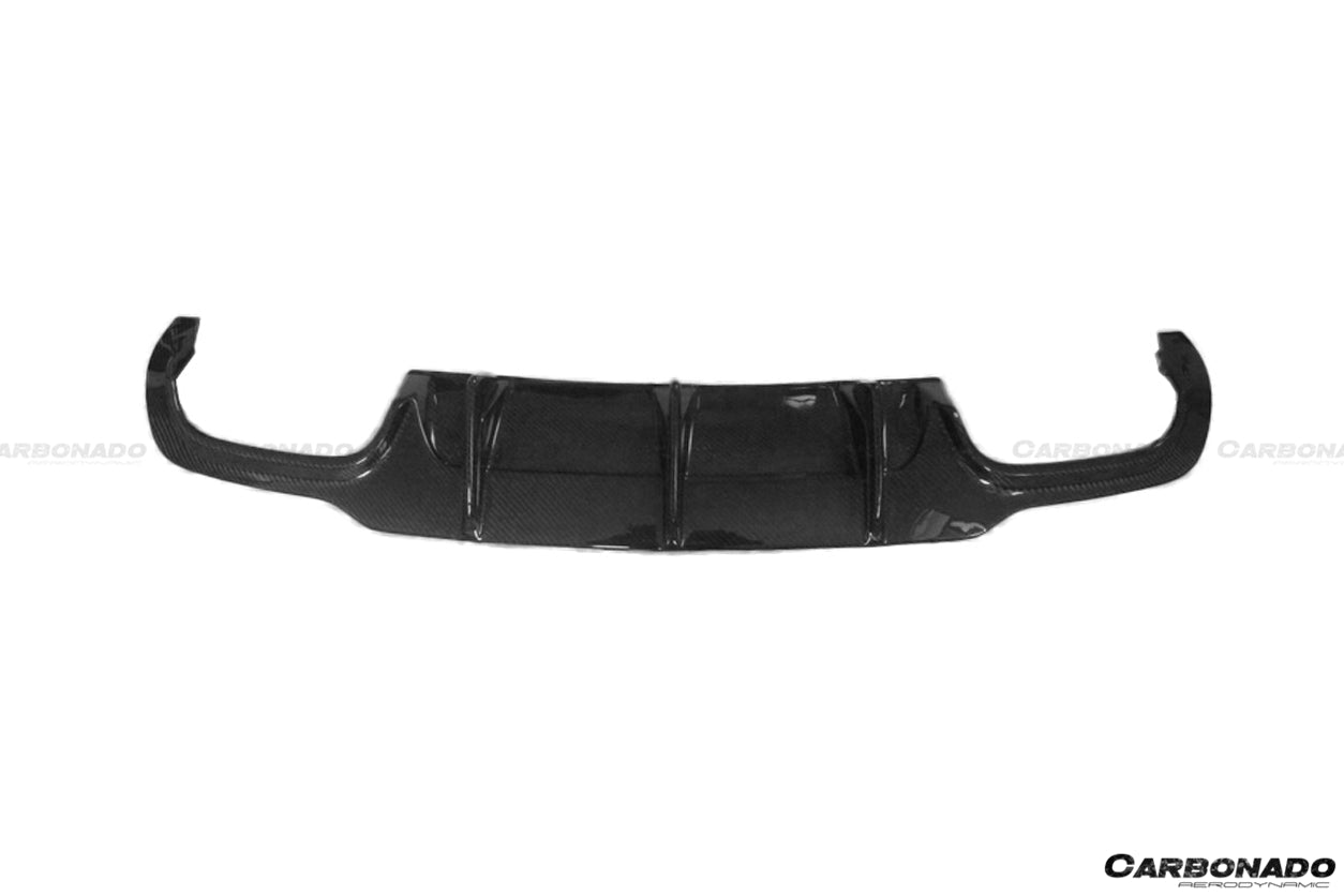 Mercedes Benz W204 C63 AMG Carbon Fiber Rear Diffuser Lip 2012-2014