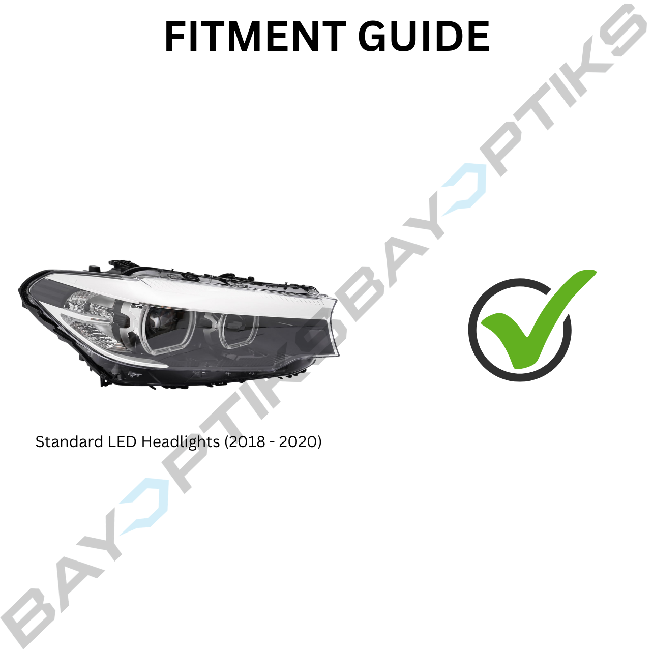 G30 G38 5 Series OE Style LED Headlights (2018-2020)