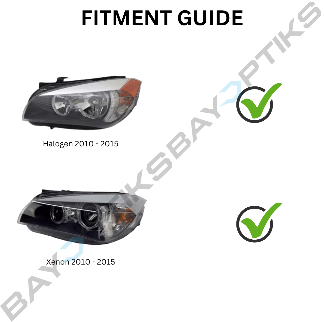 E84 X1 DTM STYLE LED Headlights (2010-2015)