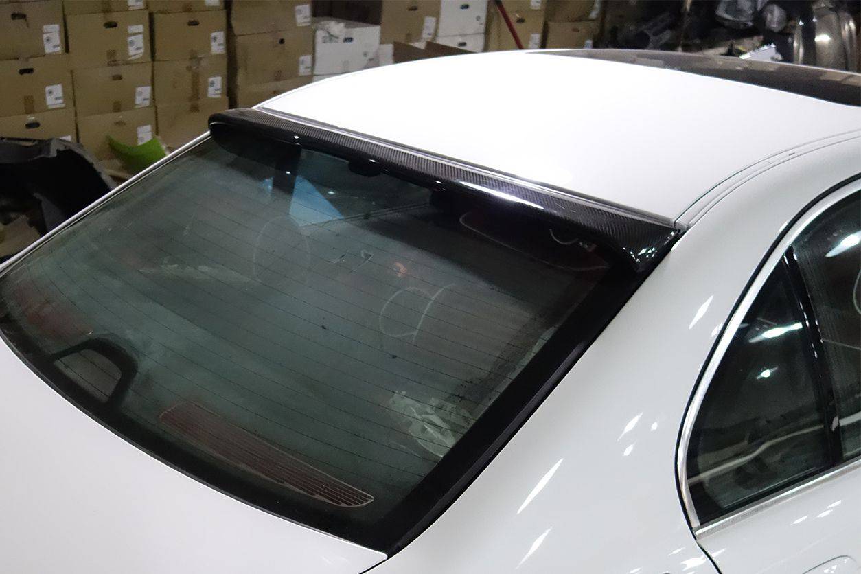 1997-2003 BMW 5 Series E39 MP Style Carbon Fiber Roof Spoiler - Carbonado