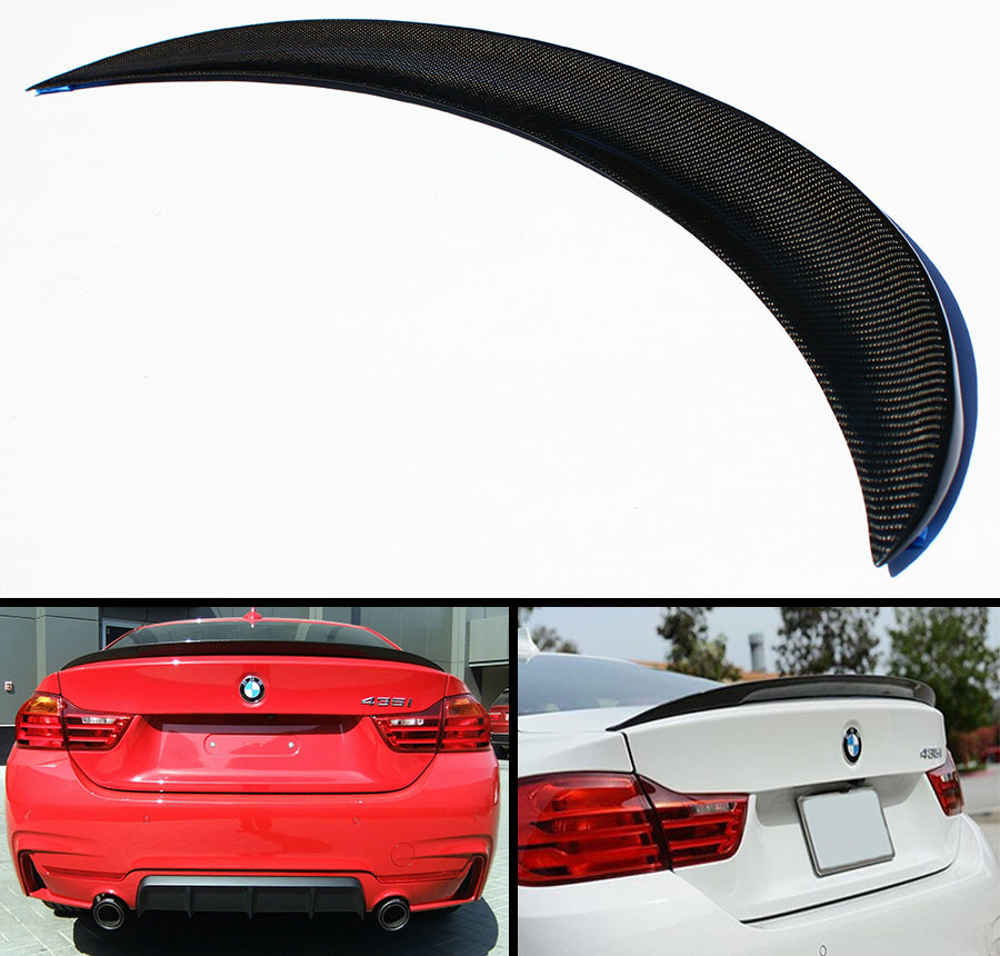 F32 4 Series BMW Trunk Spoiler Carbon Fiber 2014-2020