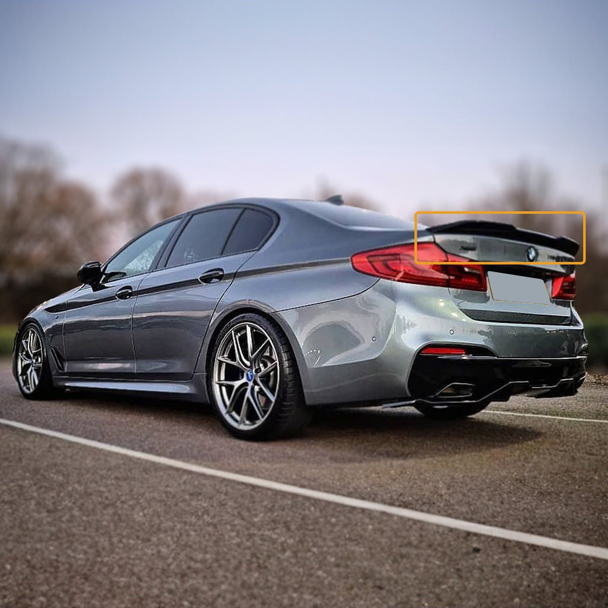 G30 G38 F90 BMW All Models Spoiler Glossy Black | BayOptiks – Bayoptiks