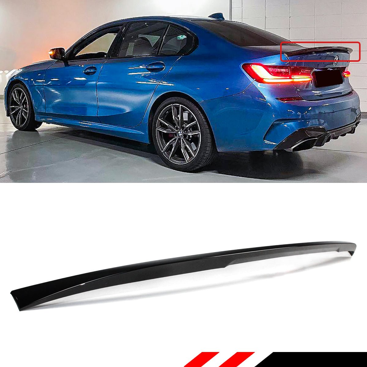 M Performance Style Spoiler – Fits BMW G80 M3 & G20 3 Series