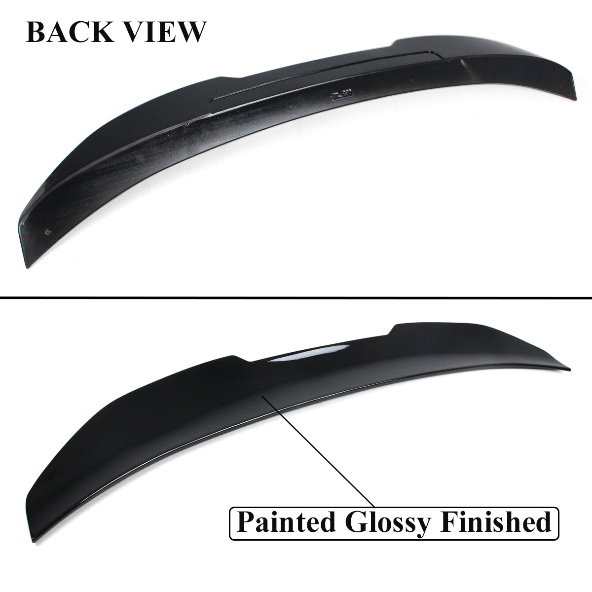 E82 1 Series BMW Spoiler Glossy Black (2007-13)