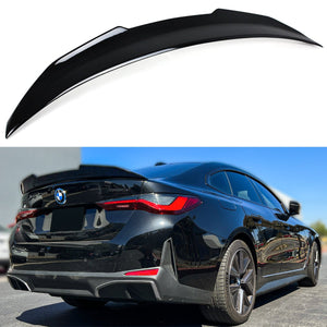 BMW G26 4 Series High Kick Gloss Black Trunk Spoiler 2021-2023
