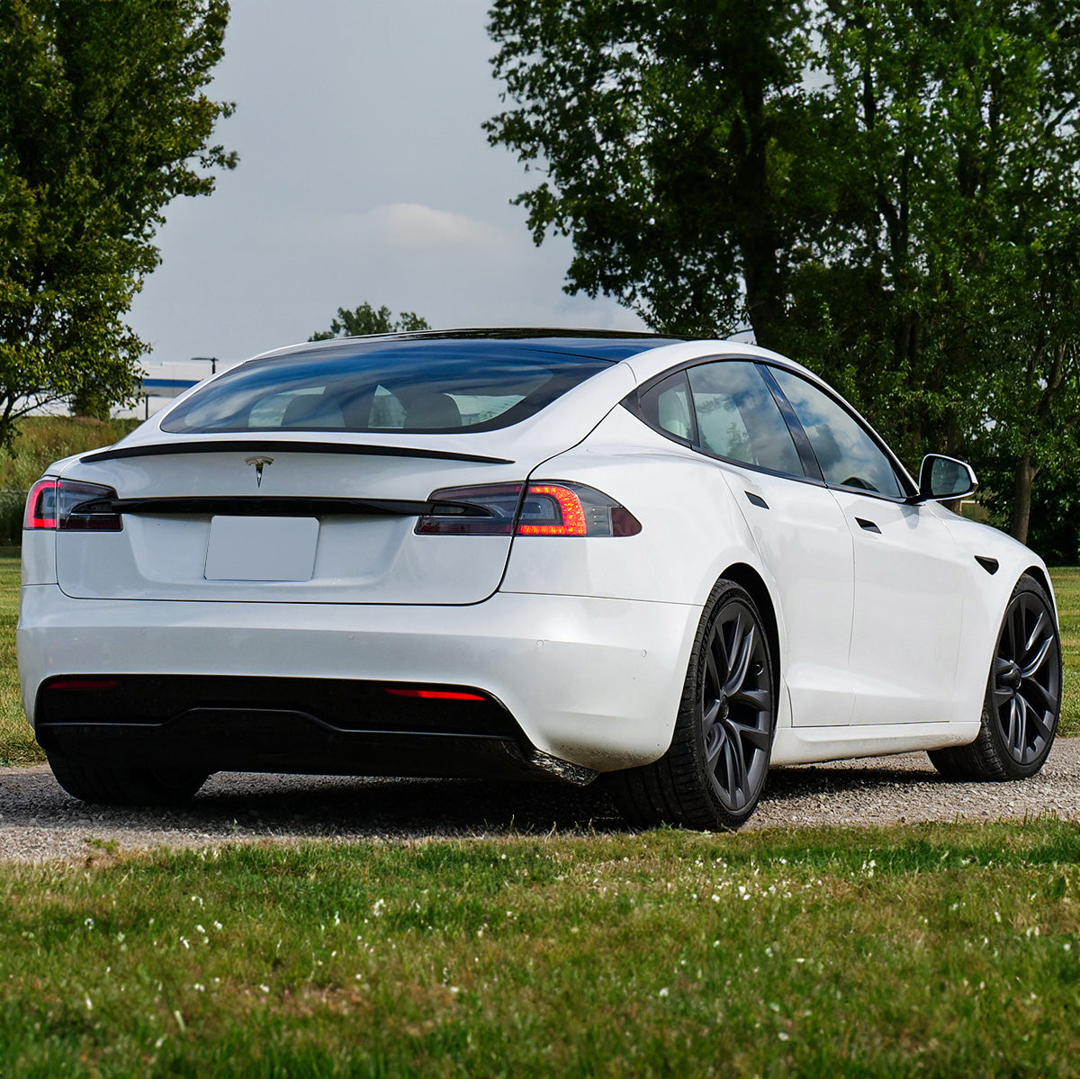 Tesla Model S OE Style Spoiler Carbon Fiber 2021-2023