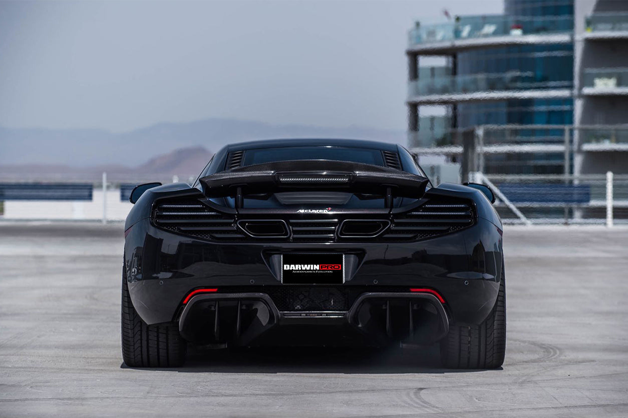 2011 - 2017 McLaren 650s & 12C BKSS Style Trunk Spoiler
