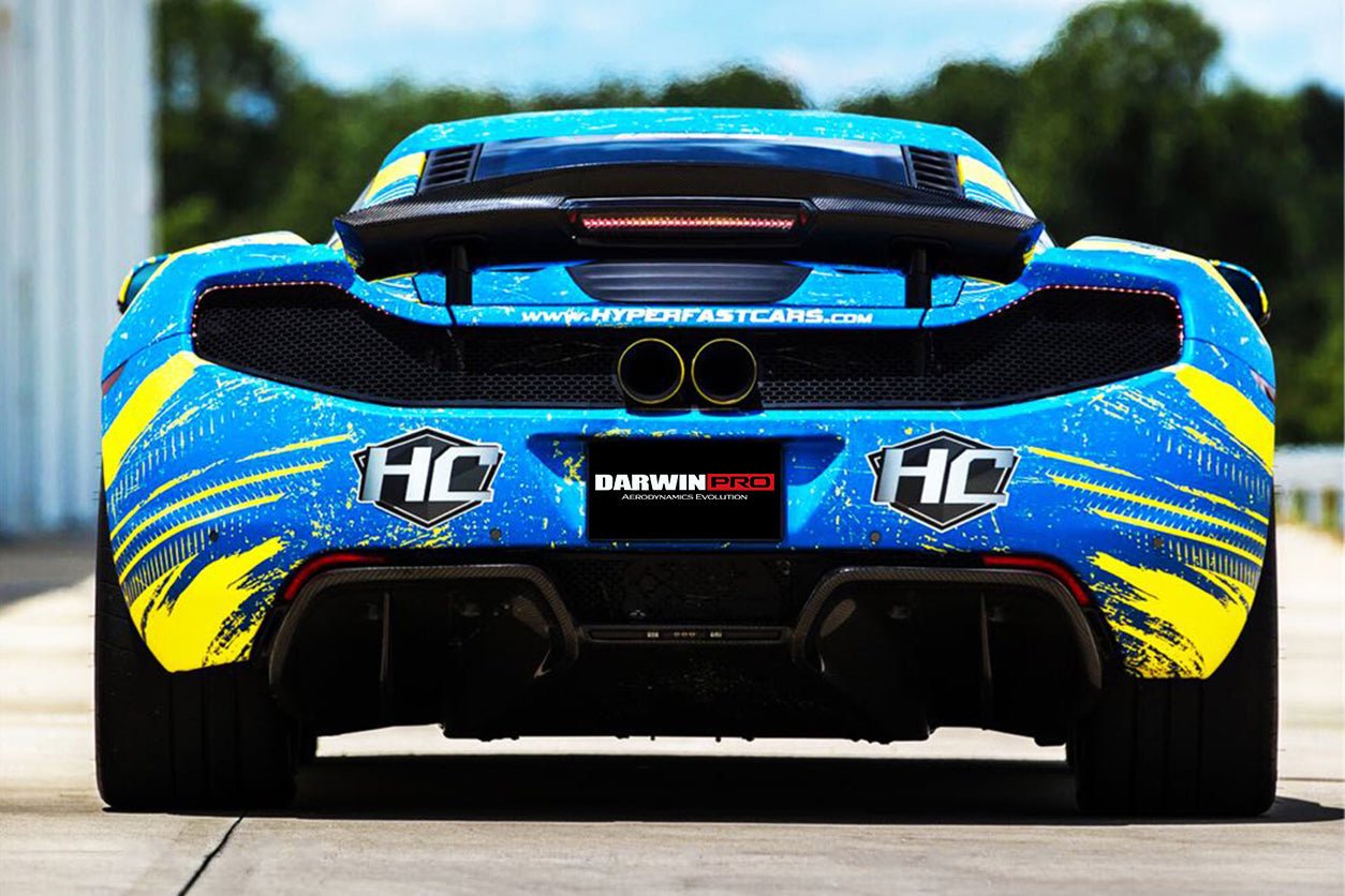 2011 - 2017 McLaren 650s & 12C BKSS Style Trunk Spoiler