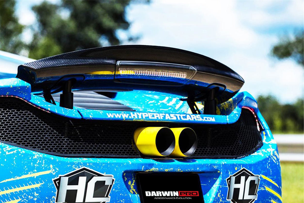 2011 - 2017 McLaren 650s & 12C BKSS Style Trunk Spoiler