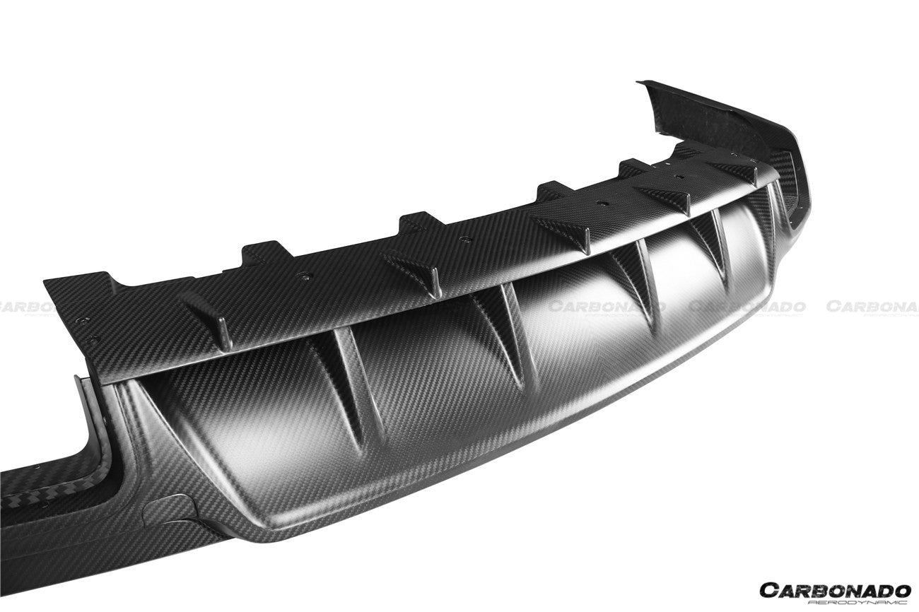 2017 - 2022 Maserati Levante Modena/GT OD Style Rear Diffuser Lip (NO Exhaust Tips)