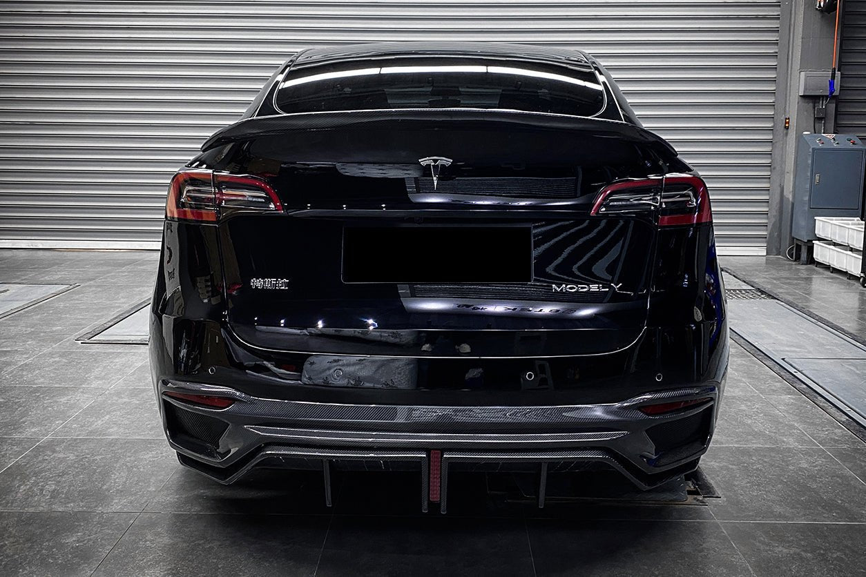 2020 - 2023 Tesla Model Y IMP Performance Carbon Fiber Rear Bumper