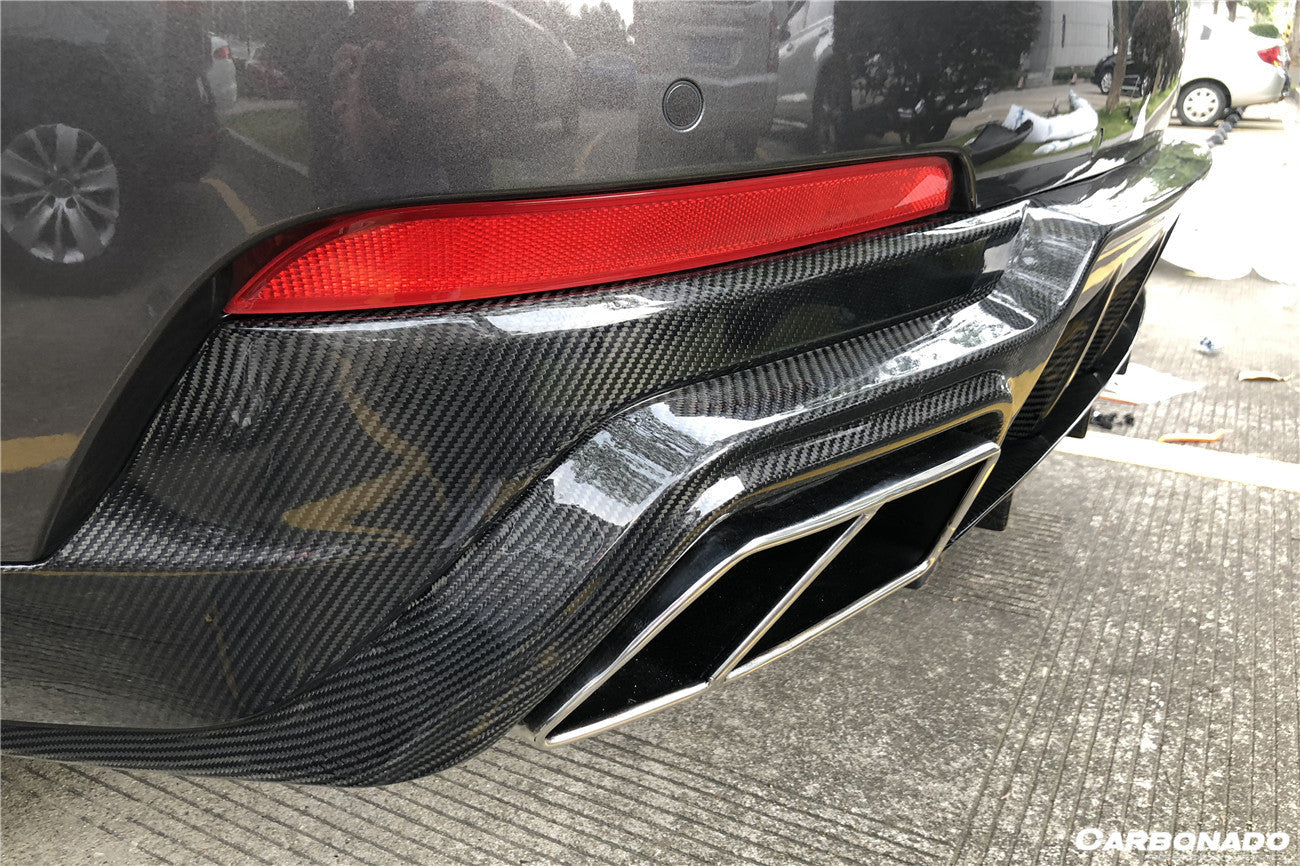 2017 - 2022 Maserati Levante Modena/GT OD Style Rear Diffuser Lip (NO Exhaust Tips)