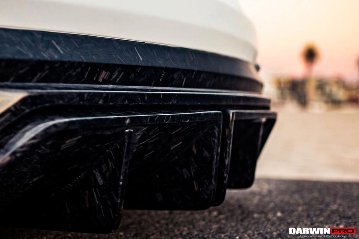 2021 - 2025 Tesla Model 3 IMP Performance Partial Carbon Fiber Rear Bumper