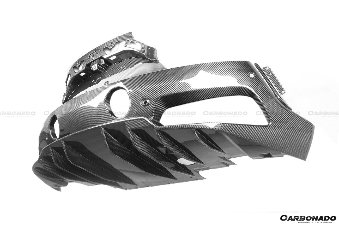 2020 - 2025 Maserati MC20 OE Dry Carbon Fiber Rear Lip Diffuser