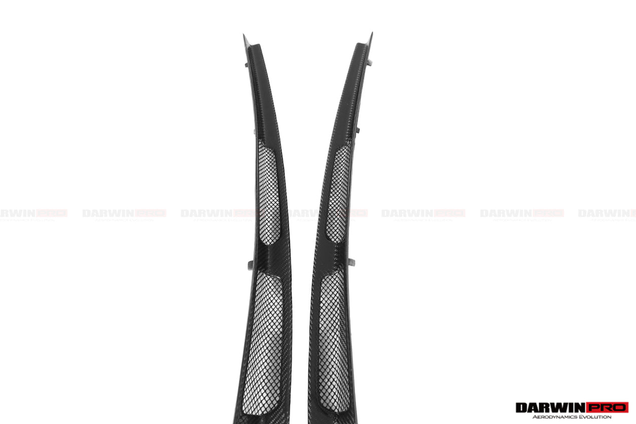 2017 - 2022 McLaren 720s Coupe Carbon Fiber Engine Hood Side Air Intake Vents