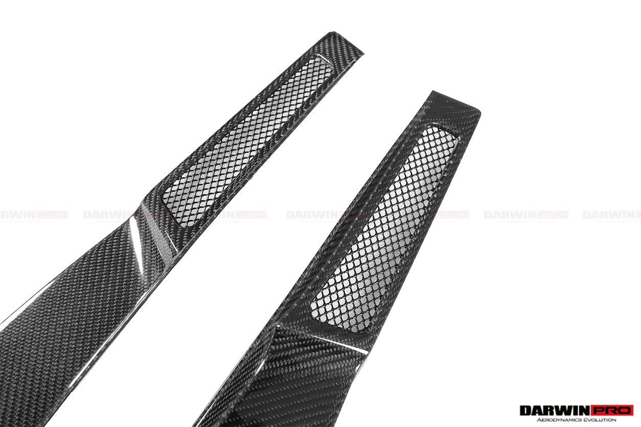 2017 - 2022 McLaren 720s Coupe Carbon Fiber Engine Hood Side Air Intake Vents