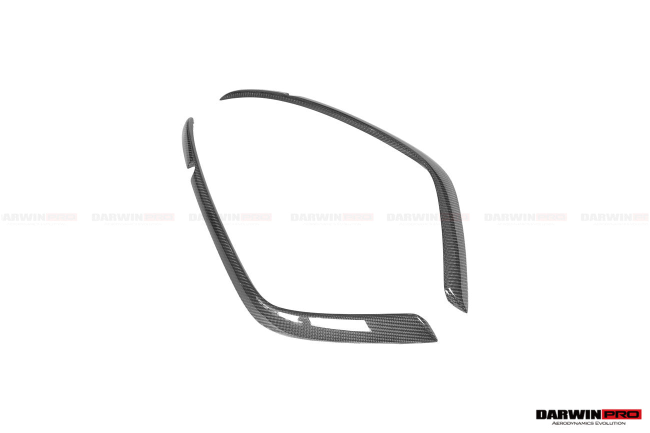 2019 - 2024 Porsche 911 992 Carrera & 4 & 4S & Targa & Cabriolet SD-Sport Design Model BKSSII Style Rear Bumper Vent Trims