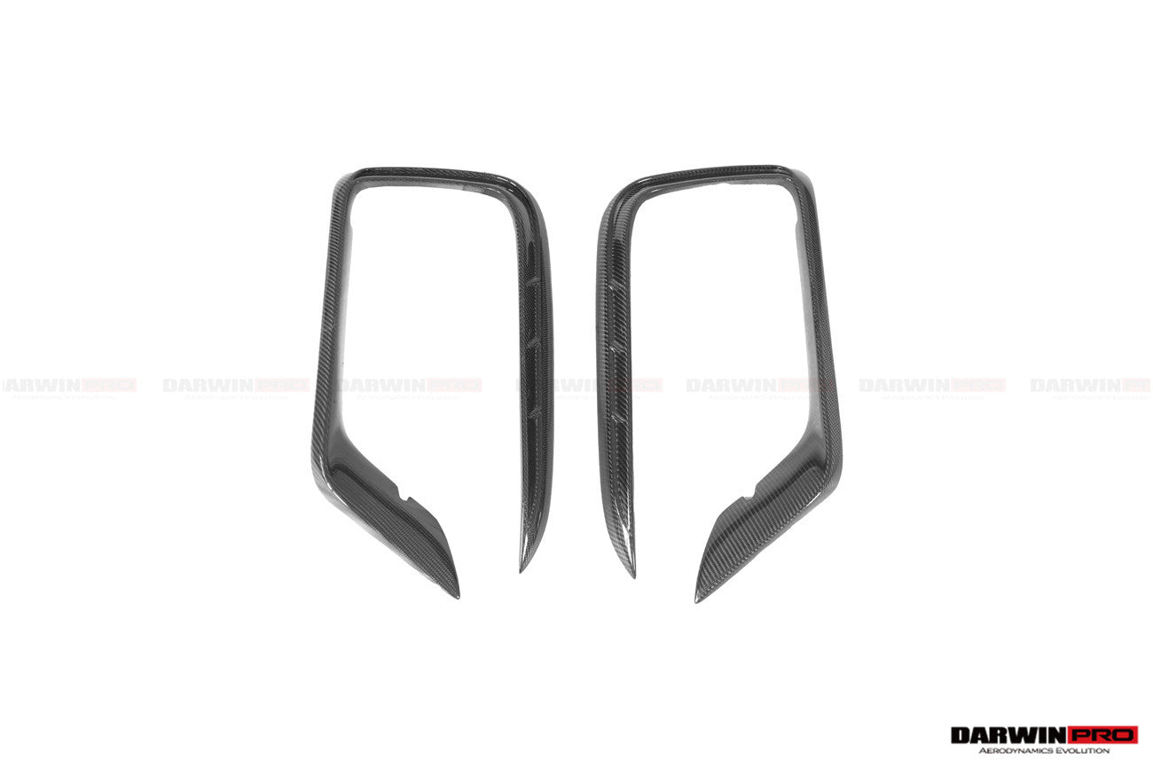 2019 - 2024 Porsche 911 992 Carrera & 4 & 4S & Targa & Cabriolet SD-Sport Design Model BKSSII Style Front Bumper Vent Trims