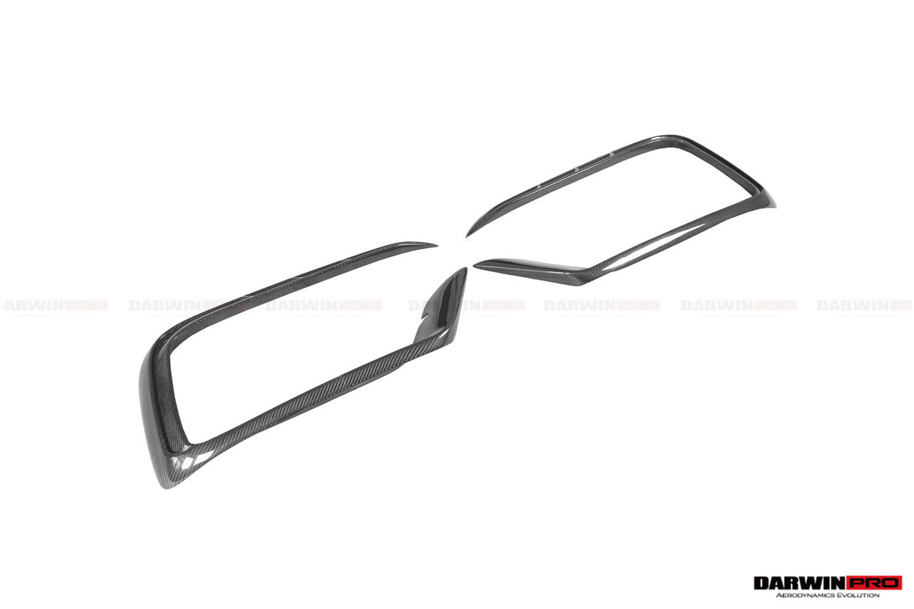 2019 - 2024 Porsche 911 992 Carrera & 4 & 4S & Targa & Cabriolet SD-Sport Design Model BKSSII Style Front Bumper Vent Trims