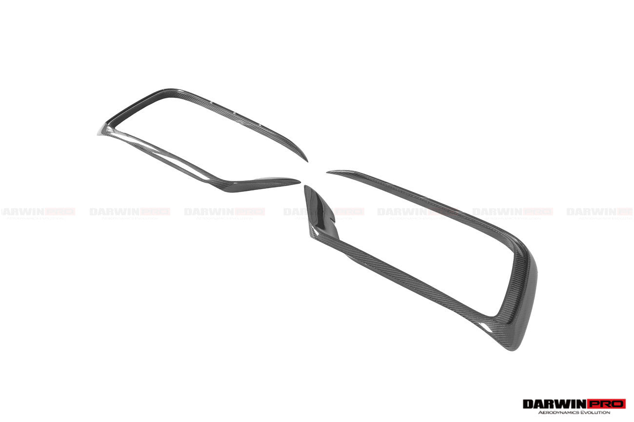2019 - 2024 Porsche 911 992 Carrera & 4 & 4S & Targa & Cabriolet SD-Sport Design Model BKSSII Style Front Bumper Vent Trims