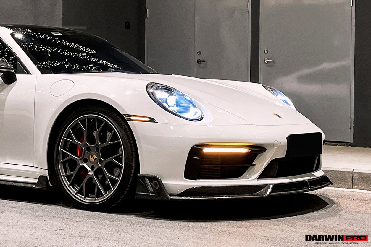 2019 - 2023 Porsche 911 992 Carrera/Targa S/4/4S SD-Sport Design Modl BKSS Style Front Lip