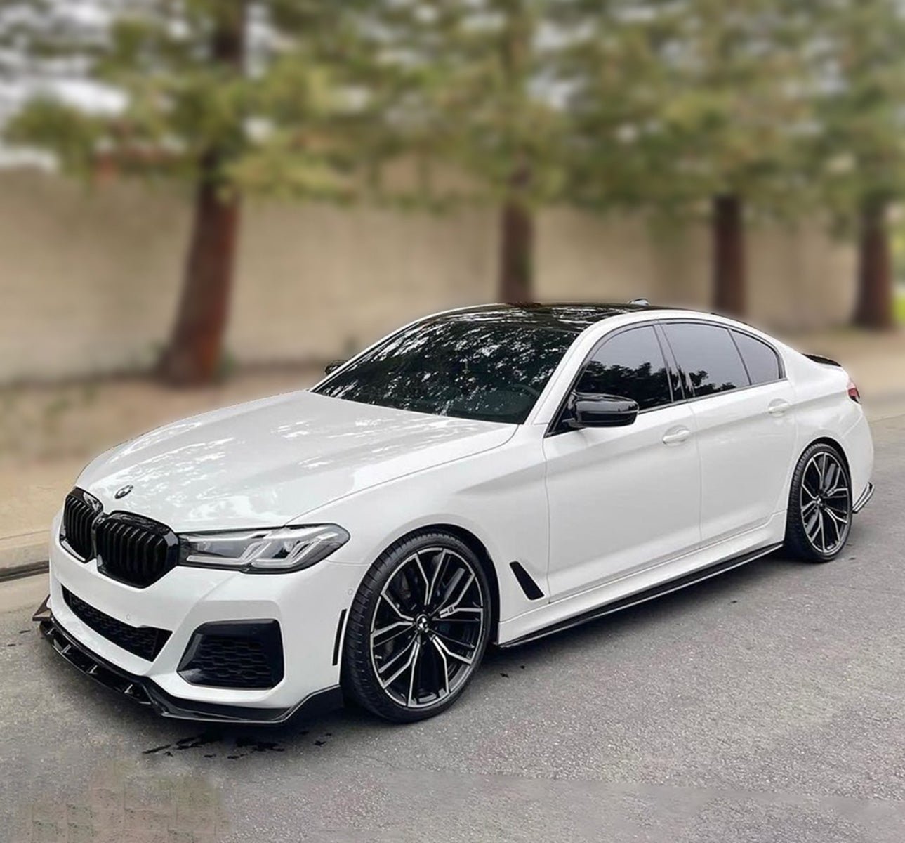 BMW F90/G30 MP Style Real Carbon Fiber Side Extension – Bayoptiks