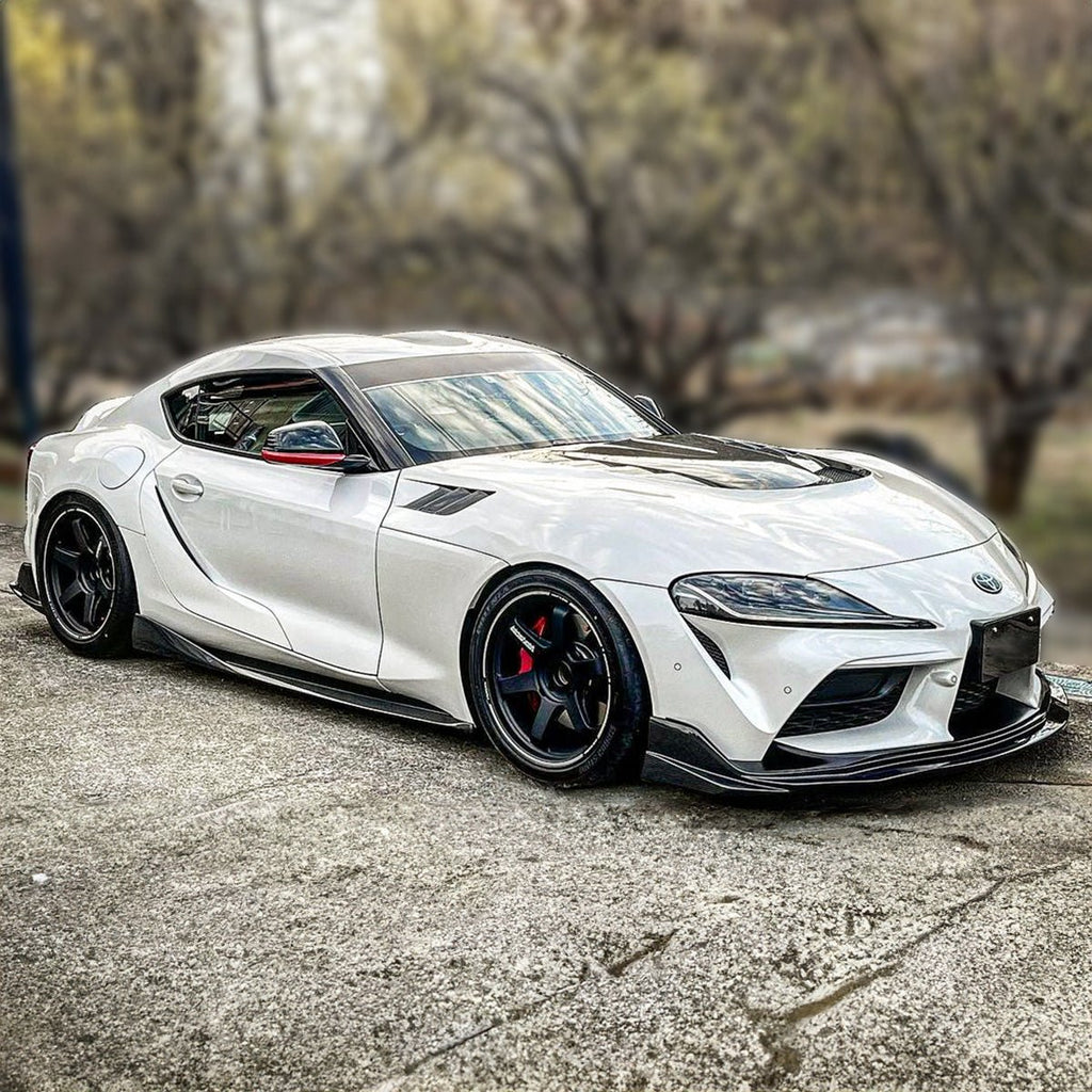 Toyota Supra A90 VRS Style Carbon Fiber Side Extension – Bayoptiks