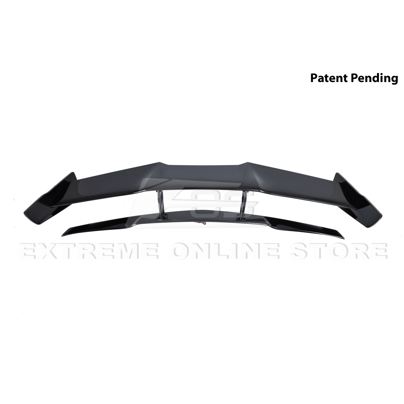 Chevrolet Corvette C7 ZR1 ZTK Style Carbon Fiber High Wing Rear Spoiler Kit 2014-2019